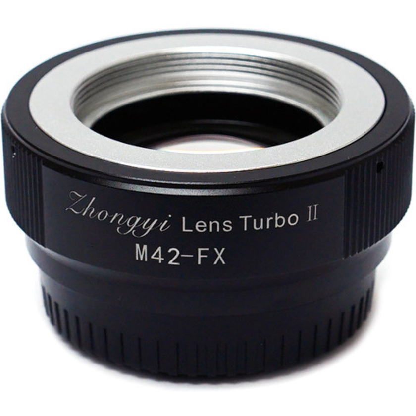 Mitakon Zhongyi Lens Turbo Adapter V2 for Full-Frame M42 Lens to Fujifilm X Camera