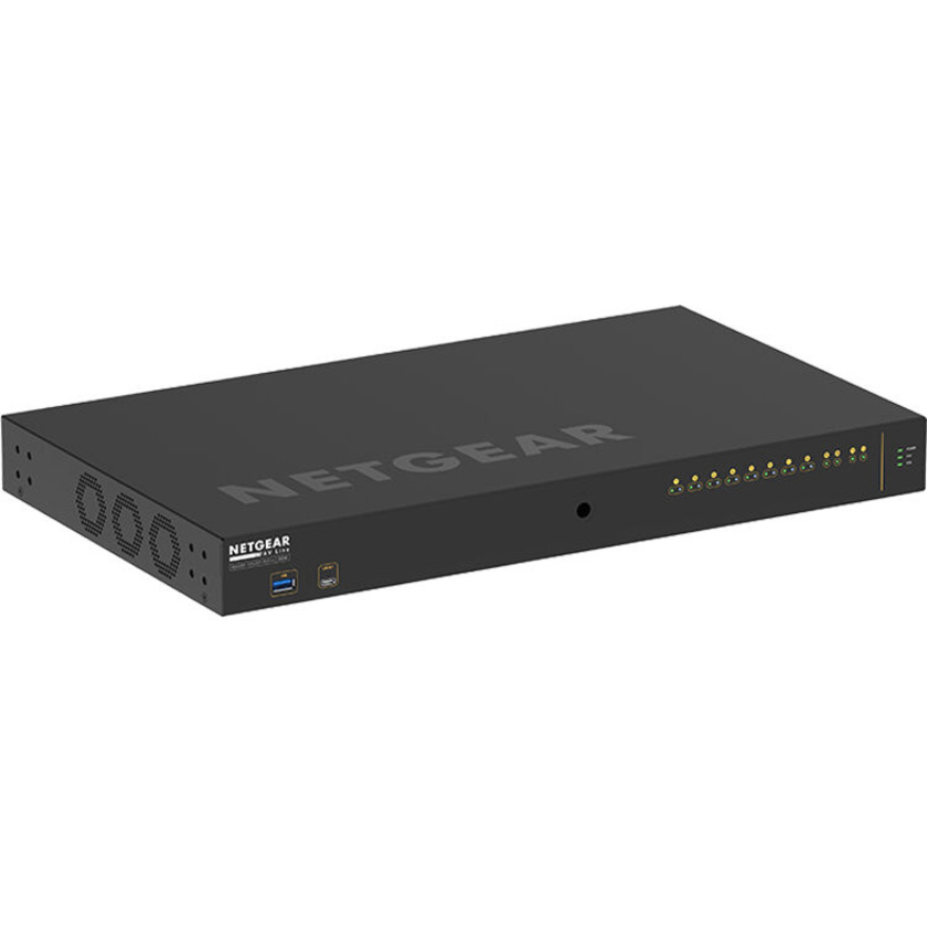 Netgear AV Line M4250 GSM4212UX 8-Port Gigabit PoE++ Compliant Managed AV Switch with SFP+ (720W)