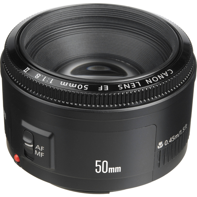 Canon EF 50mm f1.8 II Lens