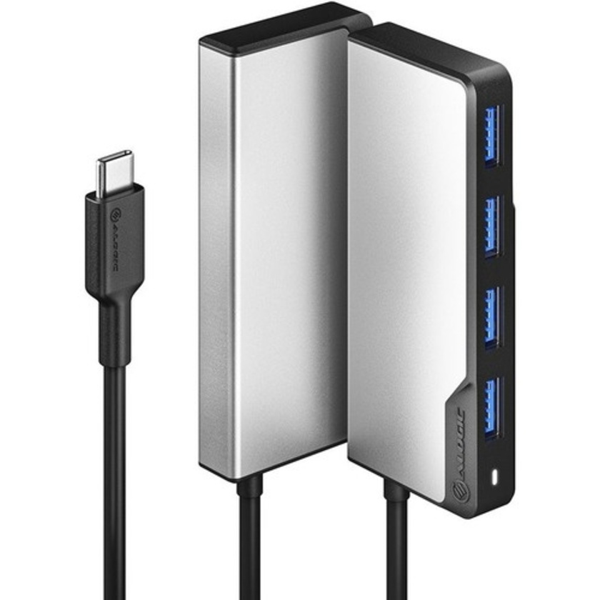 Alogic Fusion Swift 4-in-1 USB-C to USB Hub (Space Grey)