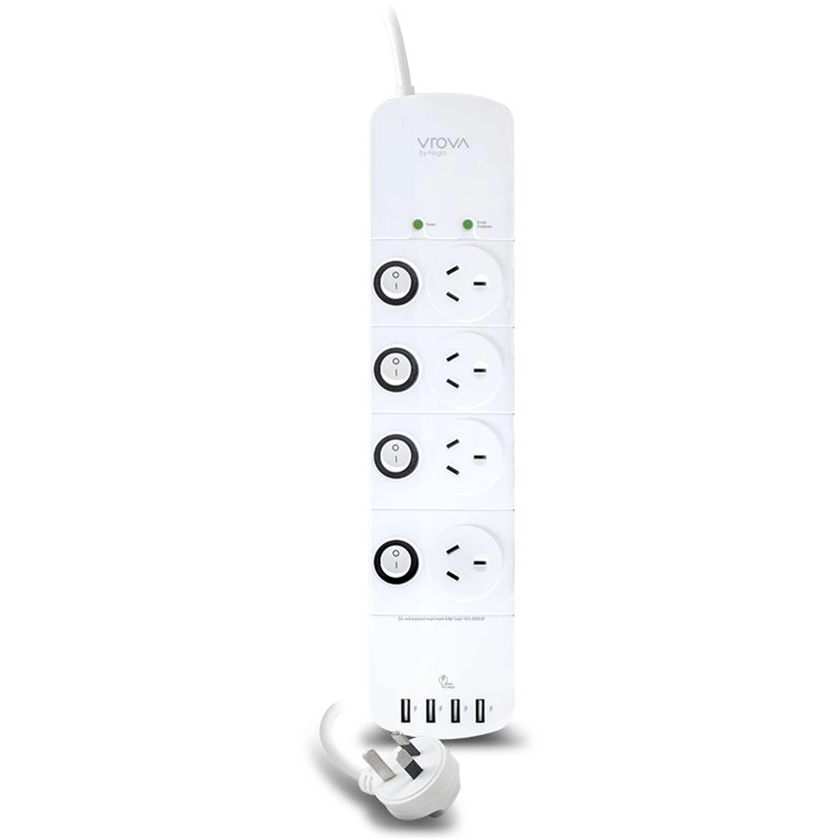 Alogic Vrova 4 Outlet Power Board