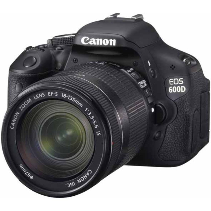 Canon EOS 600D Digital SLR Camera and EFS 18-135mm IS Super Lens Kit