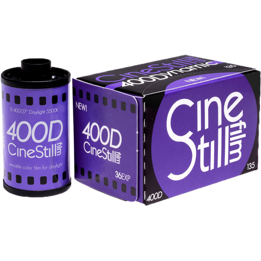 CineStill Film 400Dynamic Colour Negative Film (35mm Roll Film, 36 Exposures)