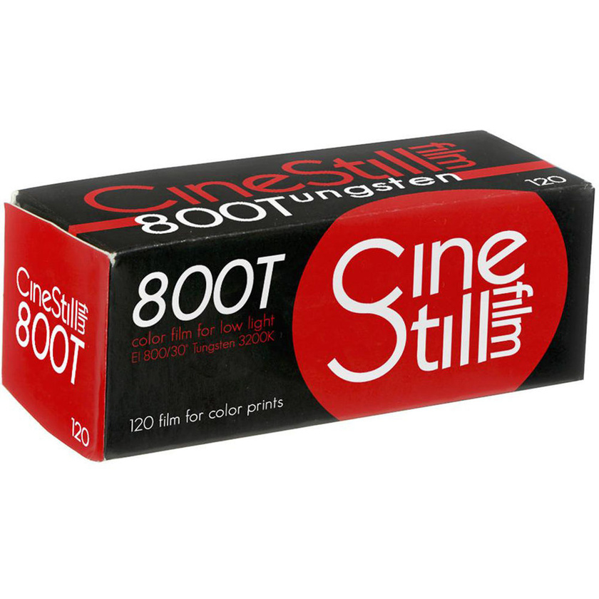 CineStill Film 800Tungsten Xpro C-41 Colour Negative Film (120 Roll Film)