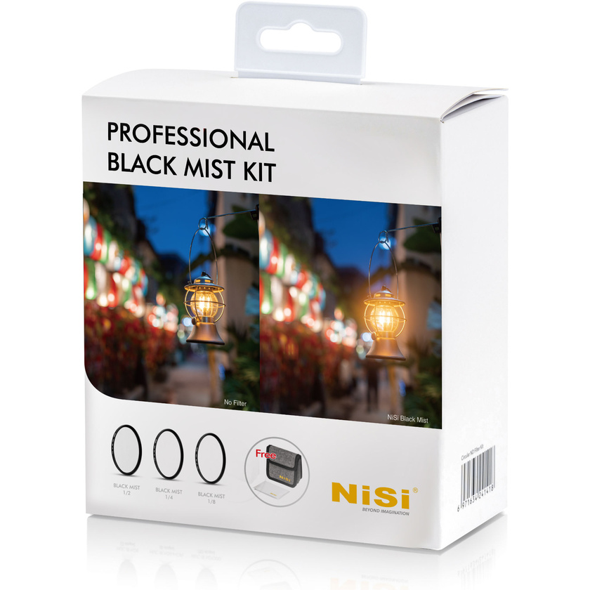 NiSi Professional Black Mist Kit with 1/2, 1/4, 1/8 and Case (43mm)