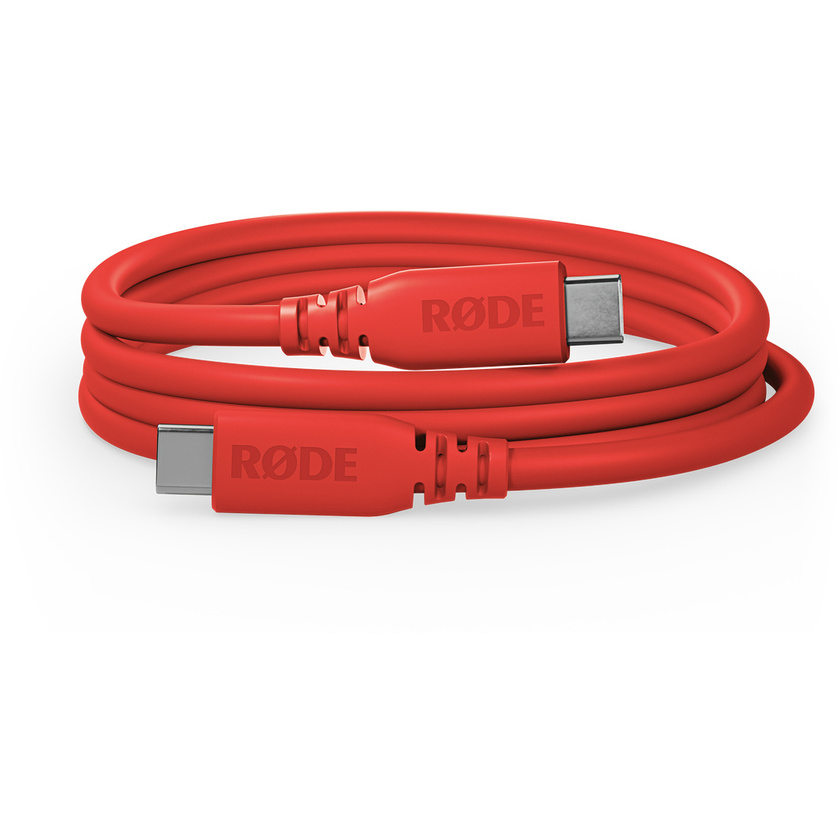 RODE SC27 SuperSpeed USB-C to USB-C Cable (2m, Red)
