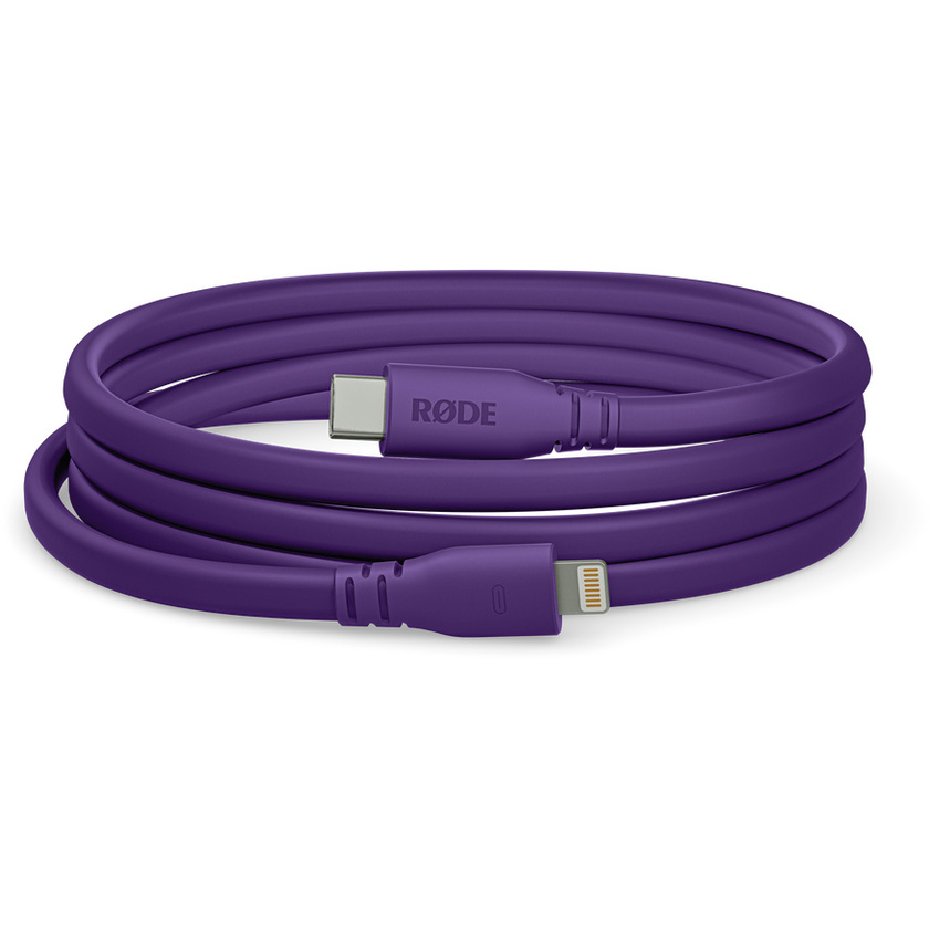 RODE SC19 USB-C to Lightning Cable (1.5m, Purple)