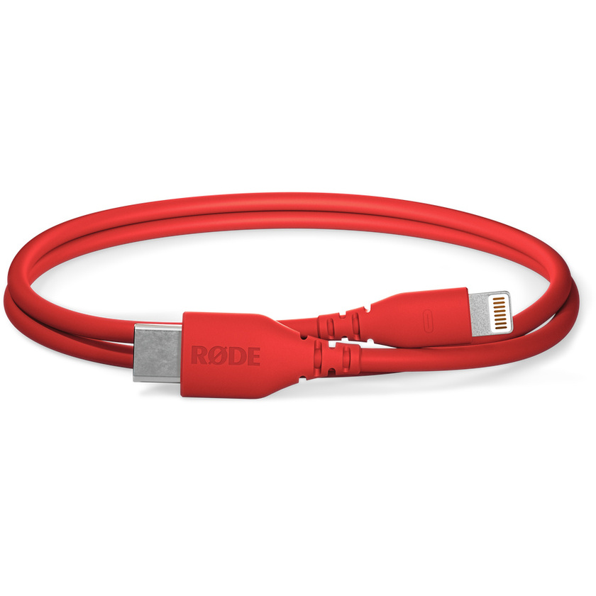 RODE SC21 USB-C to Lightning Cable (30cm, Red)