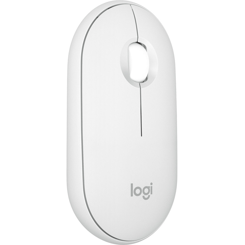 Logitech Pebble 2 M350S Wireless Mouse (Tonal White)