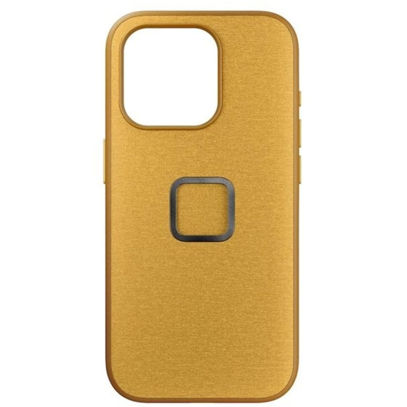 Peak Design Everyday Fabric Case V2 for iPhone 15 Pro (Sun)