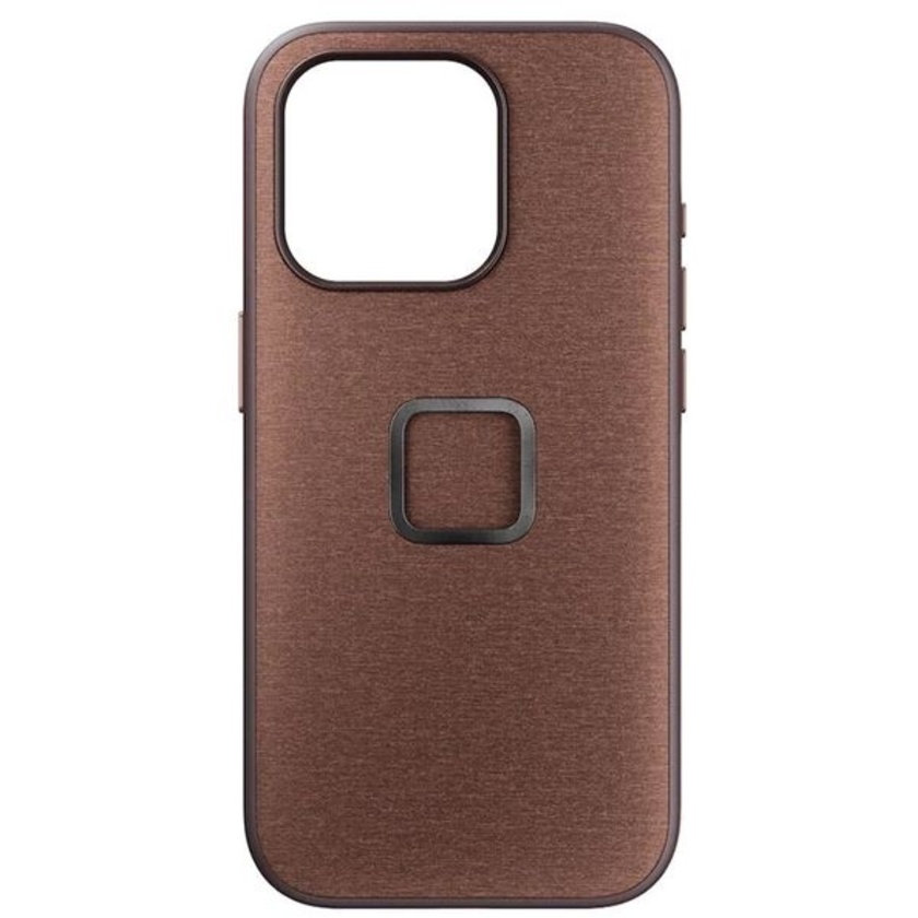 Peak Design Everyday Fabric Case V2 for iPhone 15 Pro Max (Redwood)