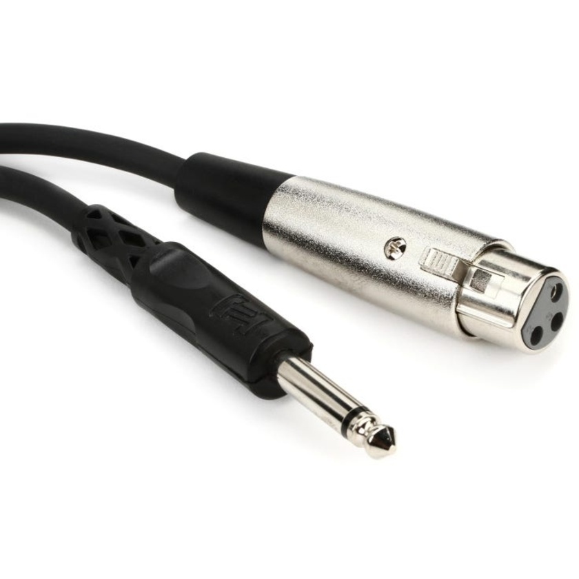 Hosa PXF-110 1/4'' to XLR Cable 10ft