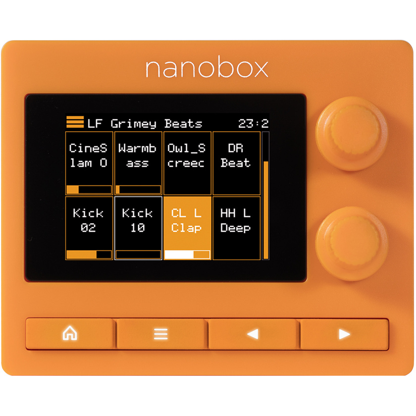 1010music nanobox tangerine Compact Streaming Sampler