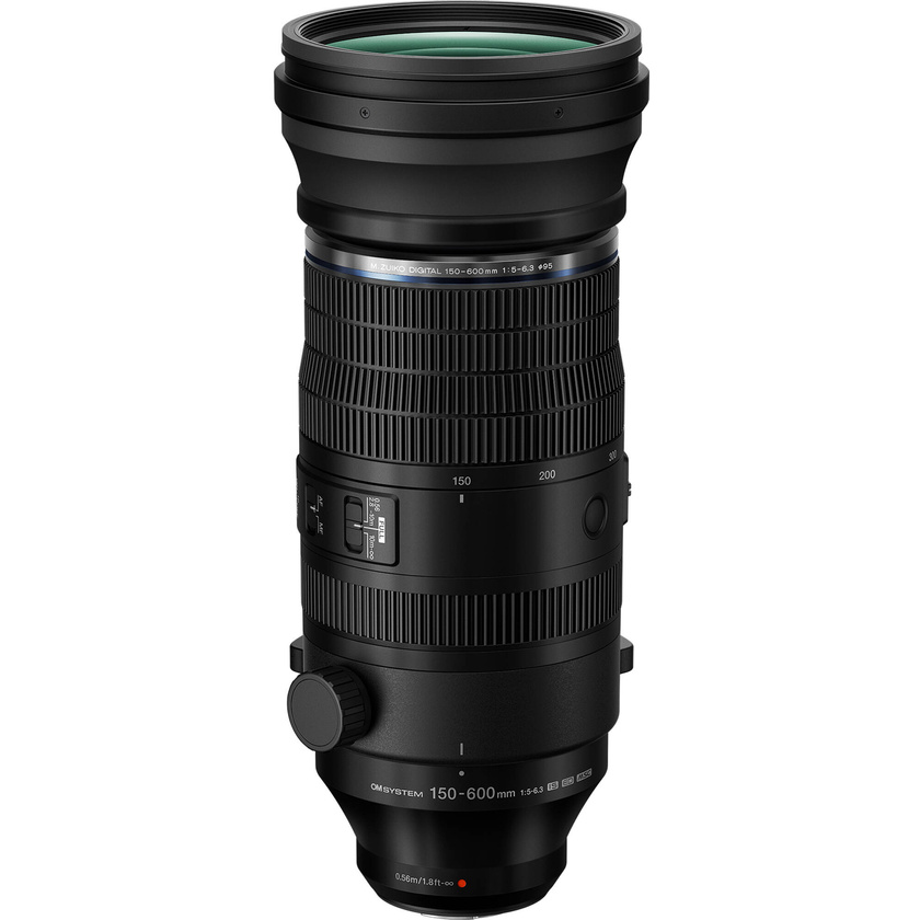 OM System M.Zuiko Digital ED 150-600mm f/5-6.3 IS Lens (Micro Four Thirds)