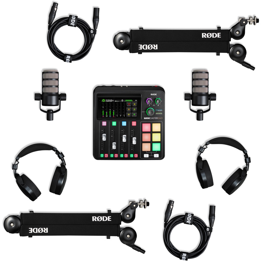 RODE RODECaster Two-Person Podcasting Bundle