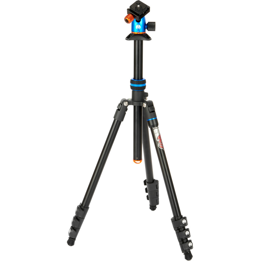3 Legged Thing Punks Patti 2.0 Magnesium Travel Tripod with AirHed Mini Ball Head (Blue)