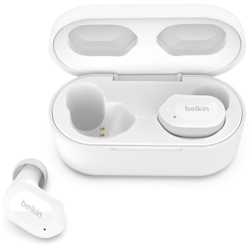 Belkin SOUNDFORM Play True Wireless In-Ear Headphones (White)