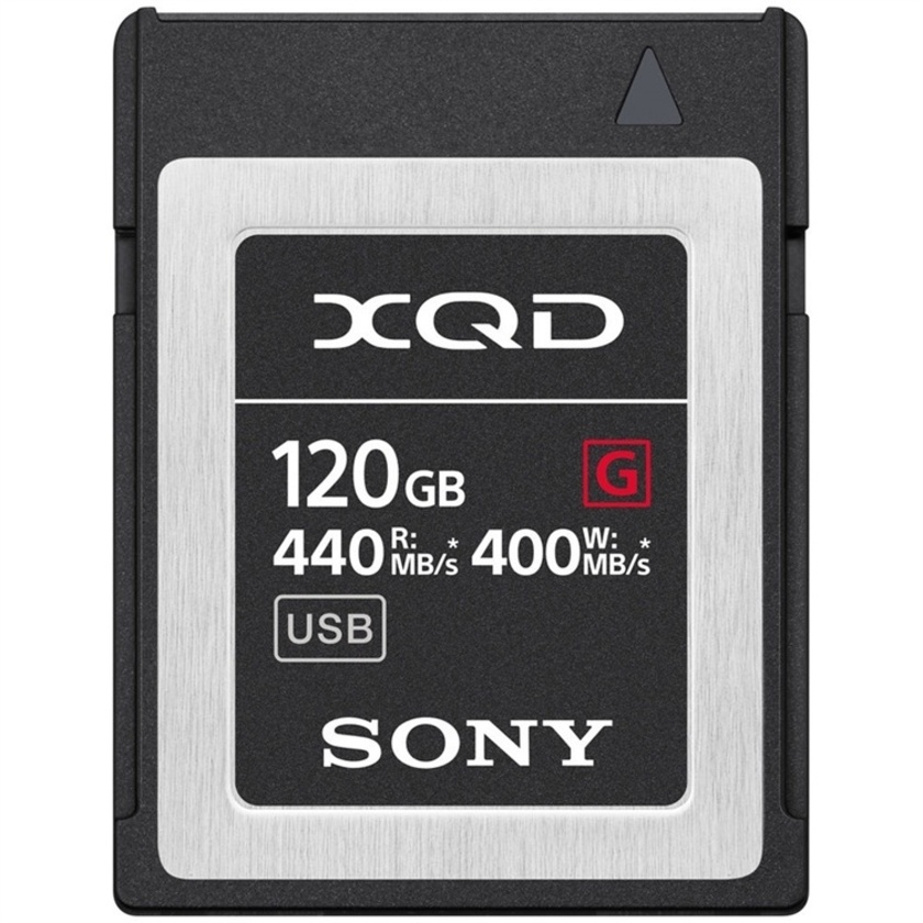 Sony 120GB XQD G Series Memory Card (2 Pack)