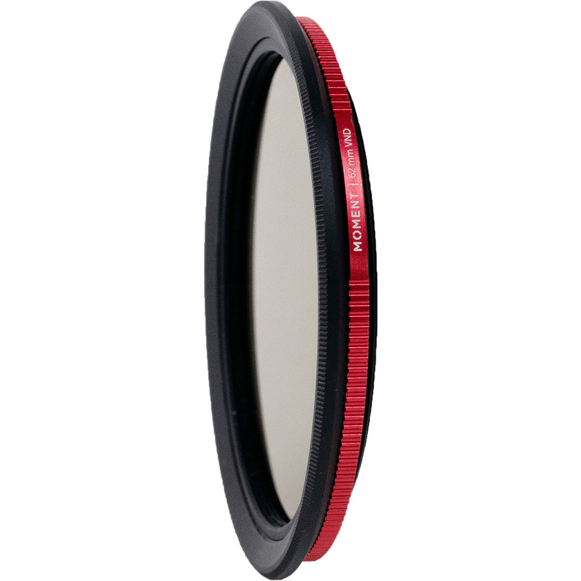 Moment 62mm Variable Neutral Density 1.8 to 2.7 Filter (6 to 9-Stop)