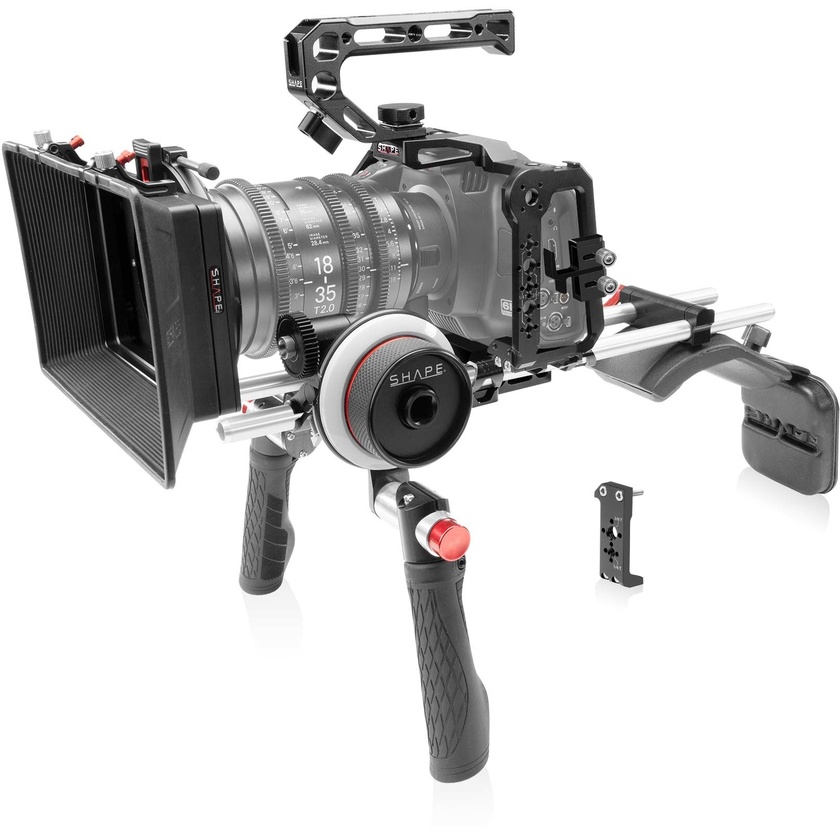 SHAPE Blackmagic Cinema Camera 6K/6K Pro/6K G2 Shoulder Mount Kit