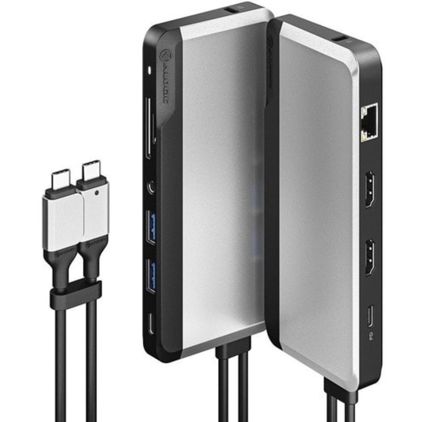Alogic Twin USB-C 10-in-1 Super Dock