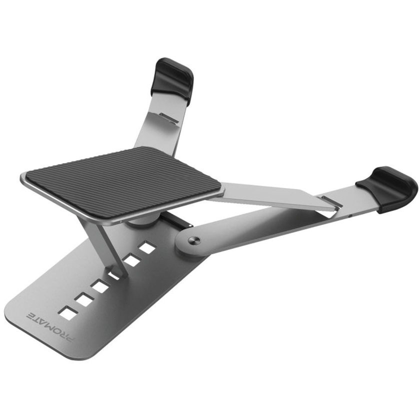Promate PocketMount Portable Laptop Stand (Grey)