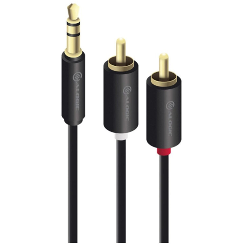 Alogic Premium Mini-Phone to RCA Stereo Cable (2m)
