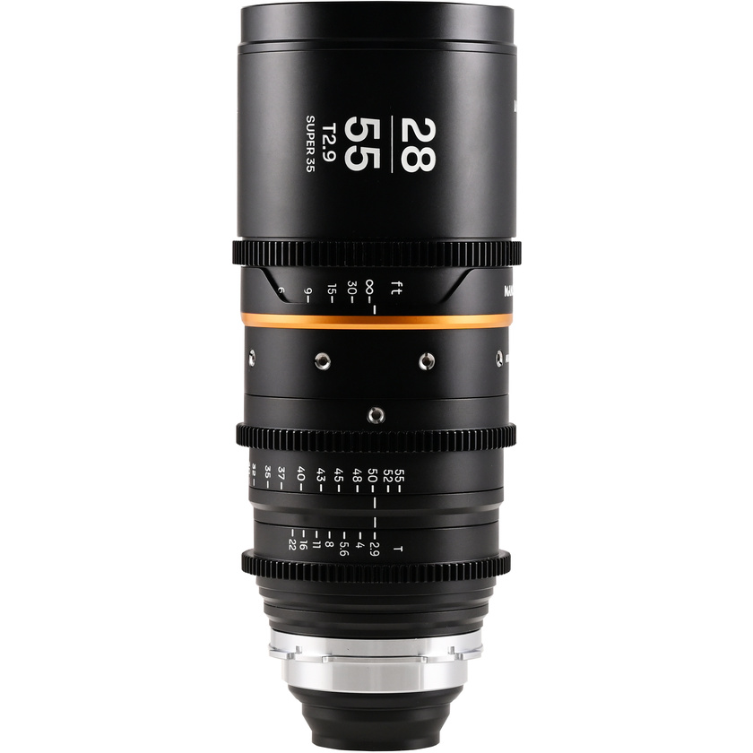 Laowa Nanomorph 1.5X S35 28-55mm T2.9 Zoom Lens (ARRI PL, Amber)