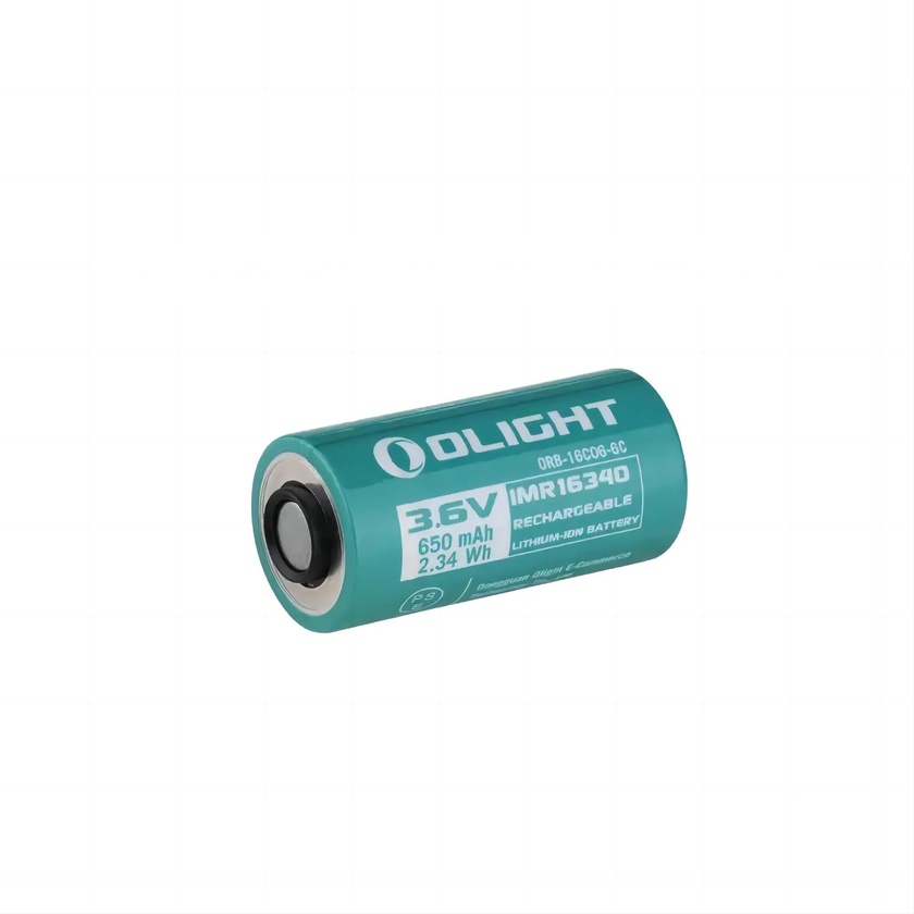 Olight 16340 650mAh Rechargeable Lithium-ion Battery
