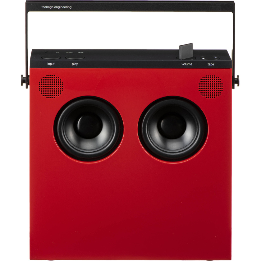 teenage engineering OB-4 Magic Radio, Recorder, and Speaker with Bluetooth (Gloss Red)