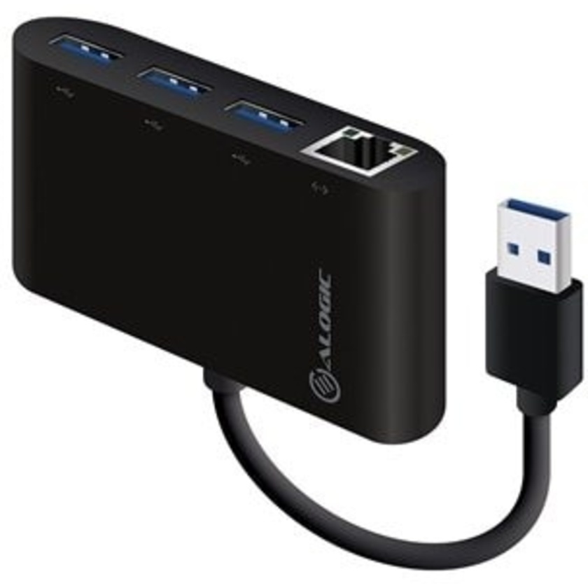 Alogic SuperSpeed Ethernet/USB 3 Port Hub