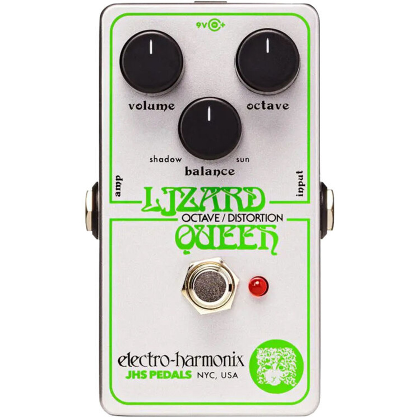 Electro-Harmonix Lizard Queen Octave Fuzz Distortion Pedal