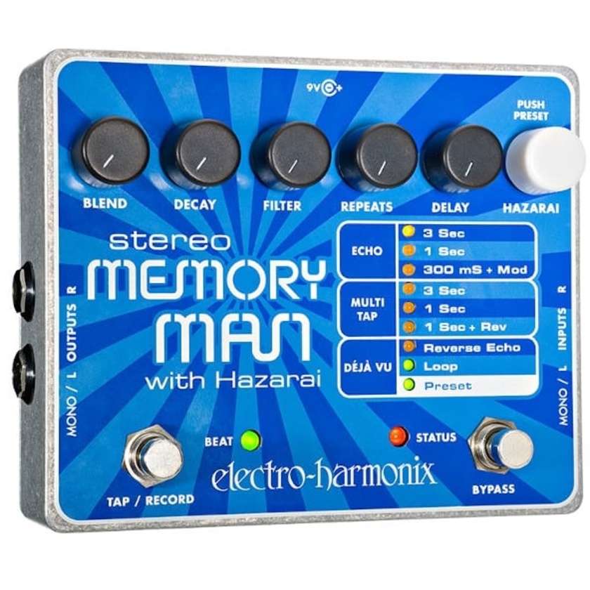 Electro-Harmonix Memory Man w/Hazarai Delay and Looper