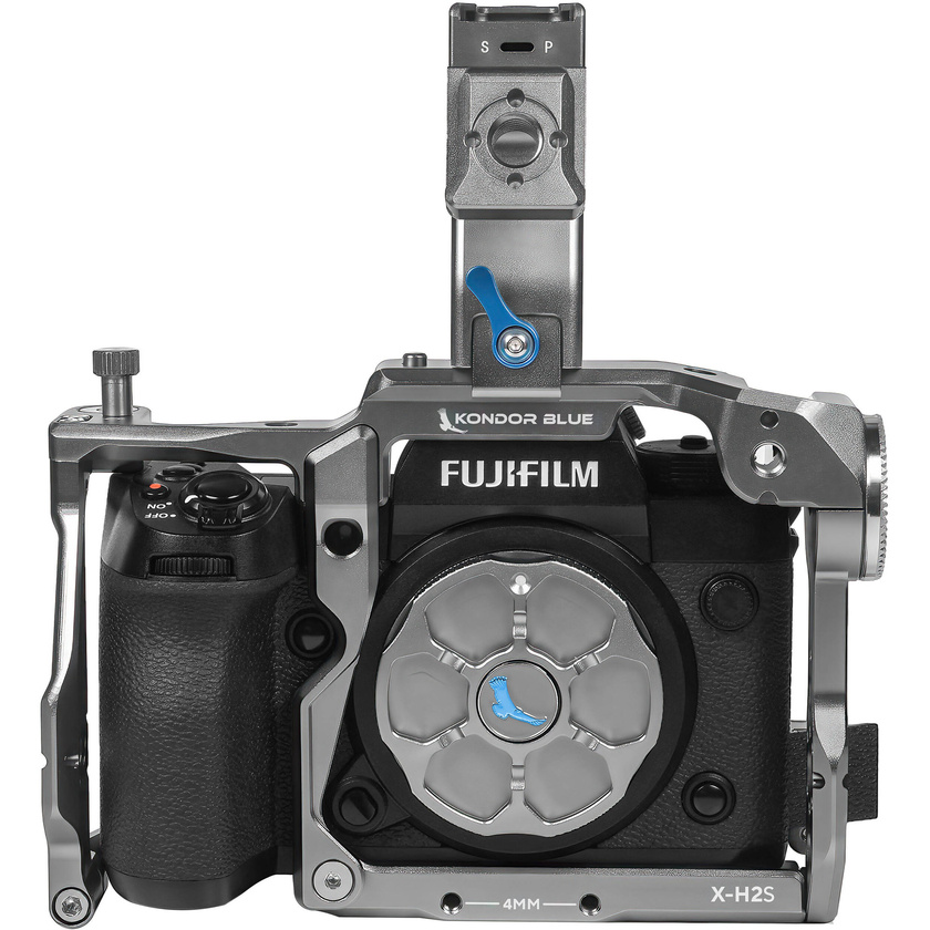 Kondor Blue Cage with Top Handle for FUJIFILM X-H2S (Space Grey)