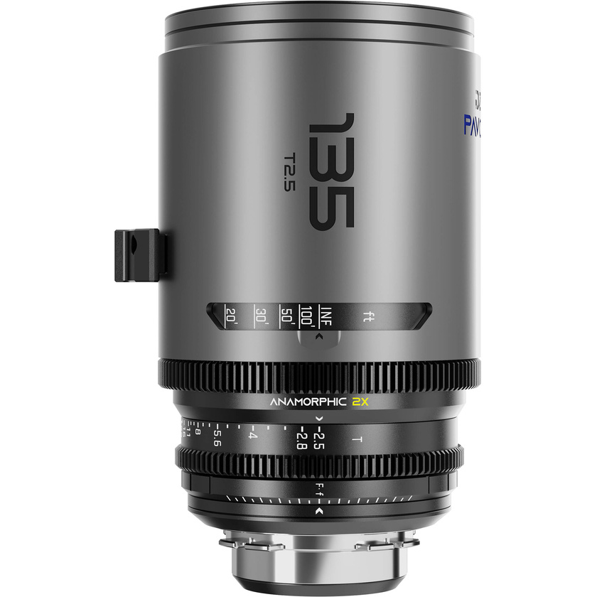 DZOFilm PAVO 135mm T2.5 2x Anamorphic Prime Lens (Blue Flares, PL/EF Mount, Feet)