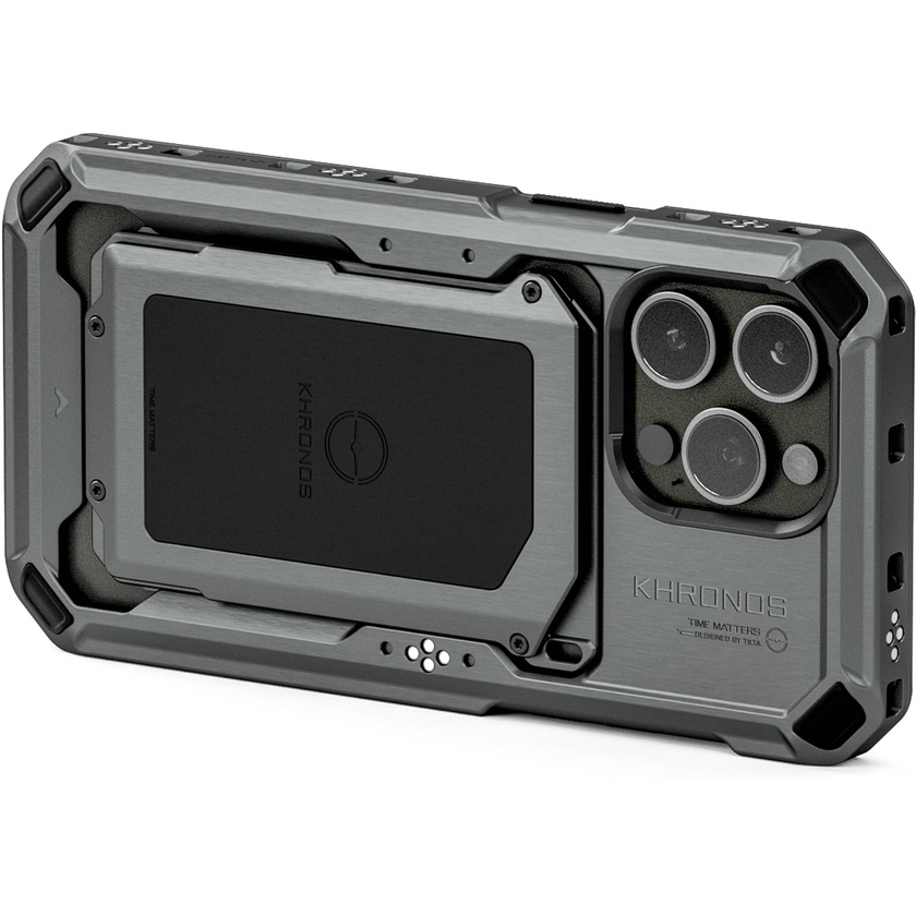 Tilta Khronos Mobile Filmmaking Case for iPhone 15 Pro Max (Space Grey)