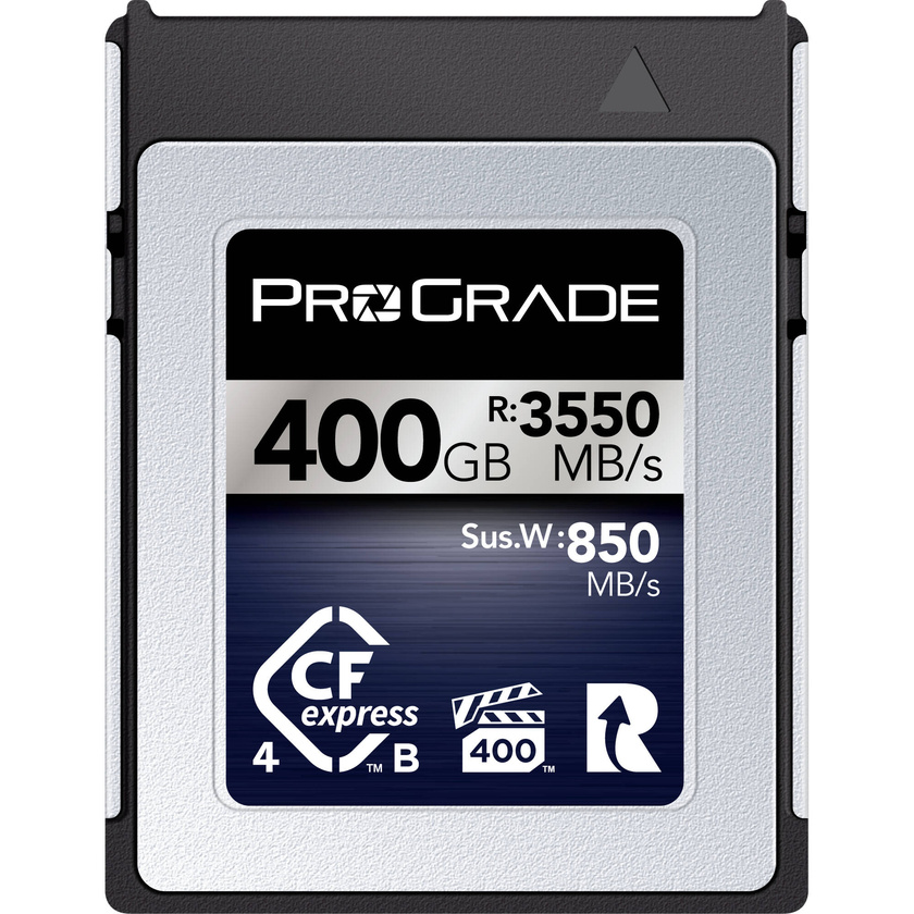 ProGrade Digital 400GB CFexpress 4.0 Type B Iridium Memory Card