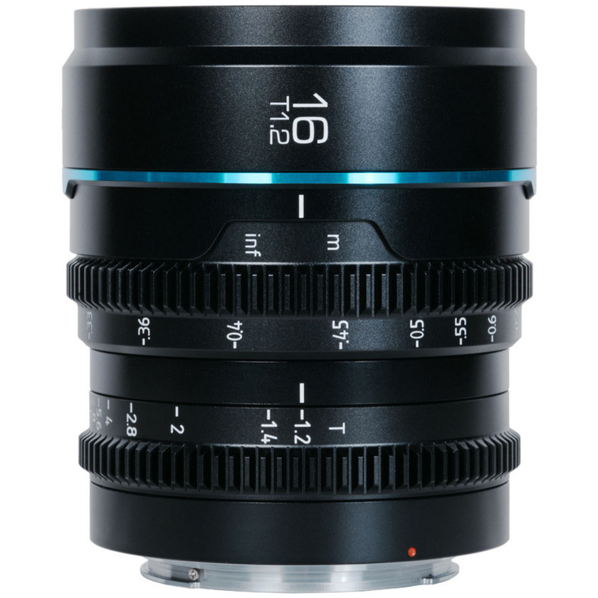 Sirui Nightwalker 16mm T1.2 S35 Manual Focus Cine Lens (Micro Four Thirds, Black)