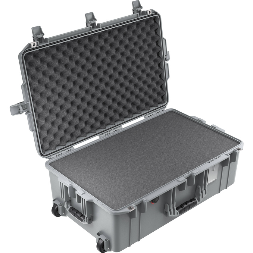 Pelican 1595 Air Case (Silver, With Foam)
