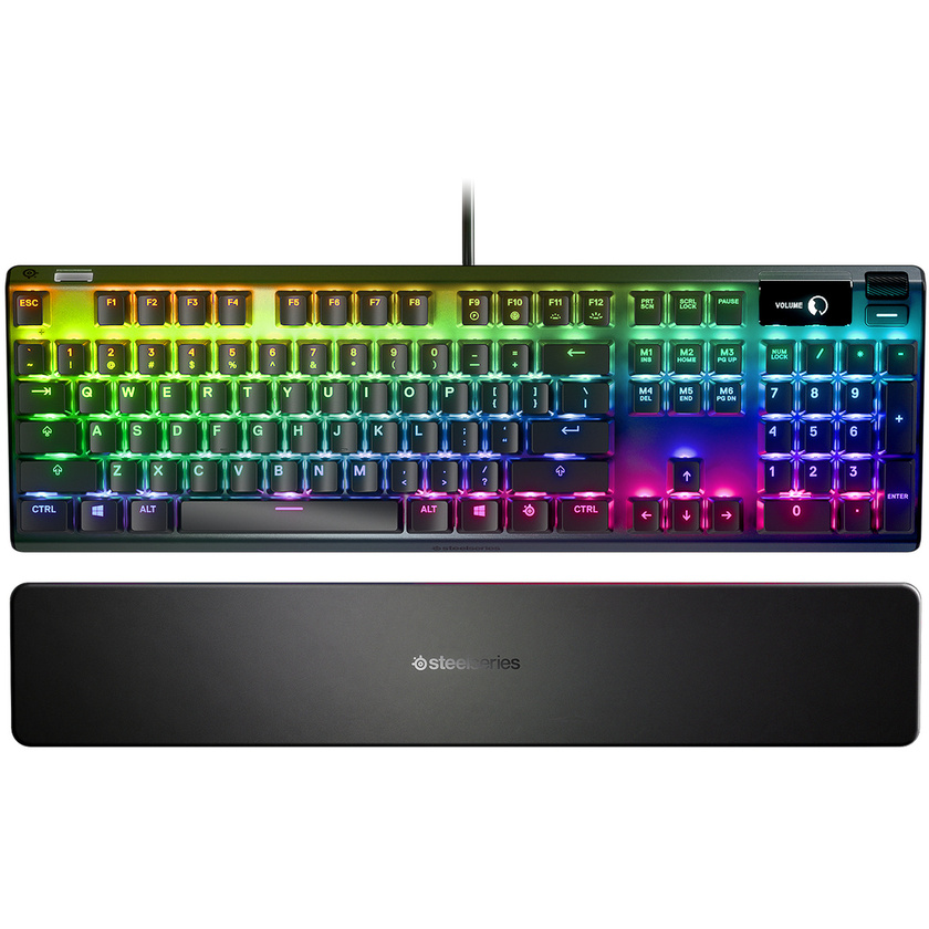 SteelSeries Apex 7 Mechanical Gaming Keyboard (Blue Switch)