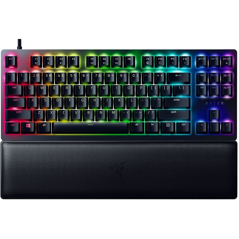 Razer Huntsman V2 Tenkeyless Gaming Keyboard (Clicky, Black)