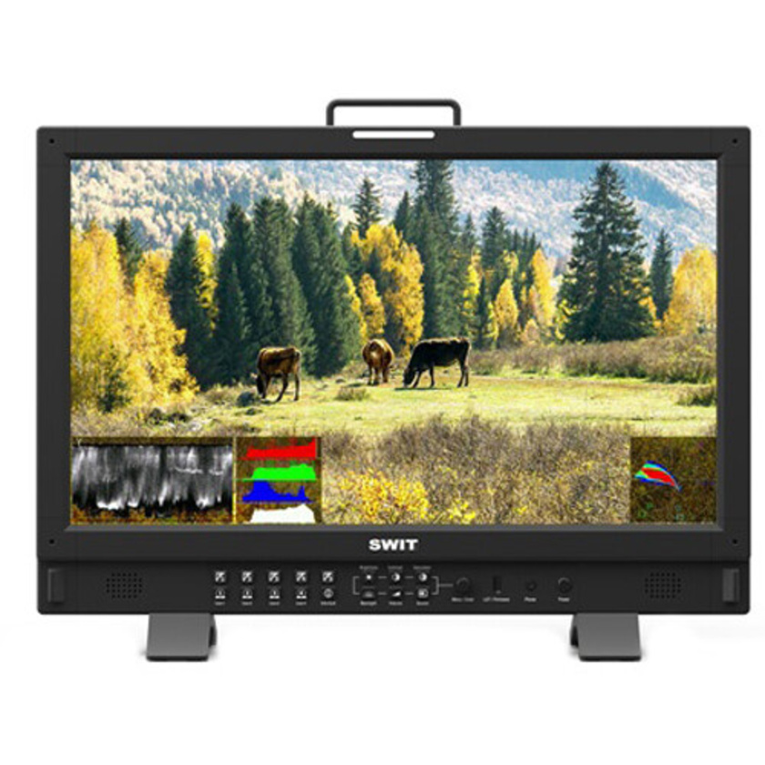 SWIT 21.5" Quad-Link 4K Production Monitor (V-Mount)