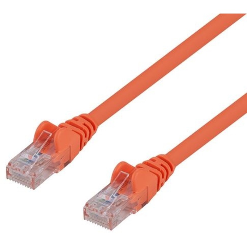 DYNAMIX Cat6 UTP Patch Lead - Slimline Snagless Molding (3m, Orange)