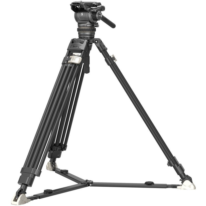SmallRig 4463 AD-120 Heavy-Duty Carbon Fibre Tripod Kit