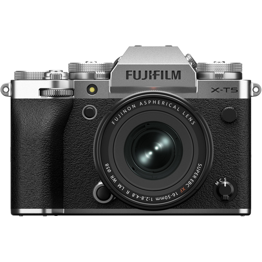 FujiFilm X-T5 Mirrorless Camera with 16-50mm Lens (Silver)