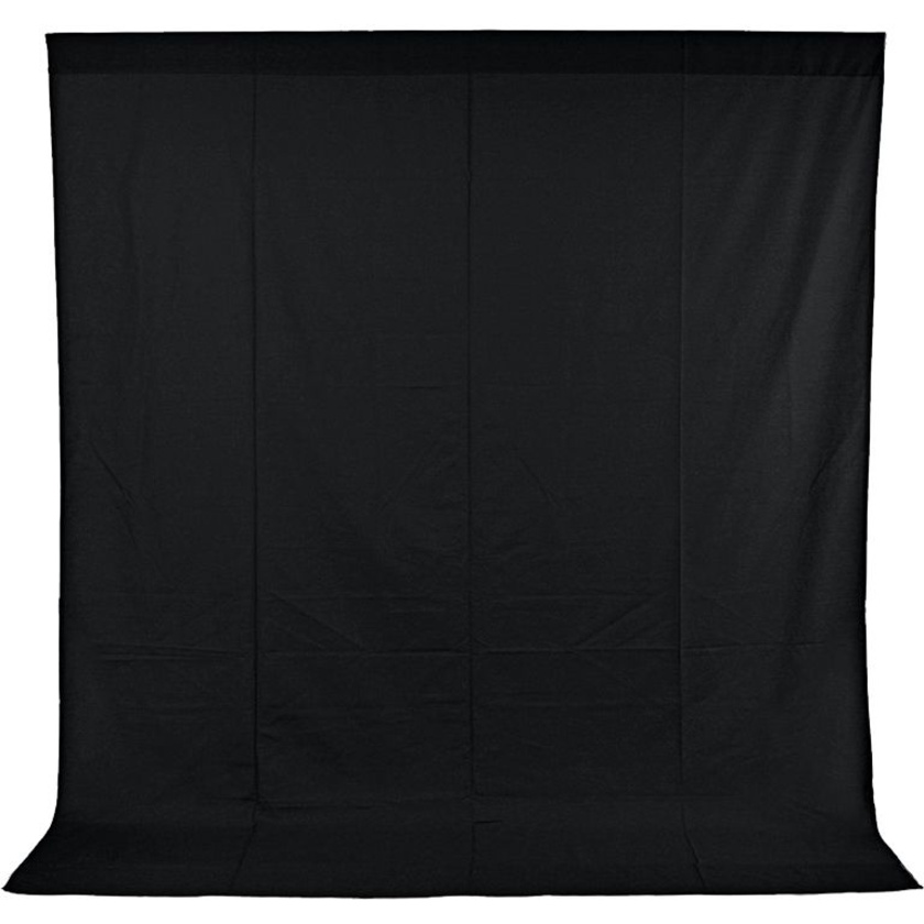 Xlite 3x3m Muslin Background (Black)