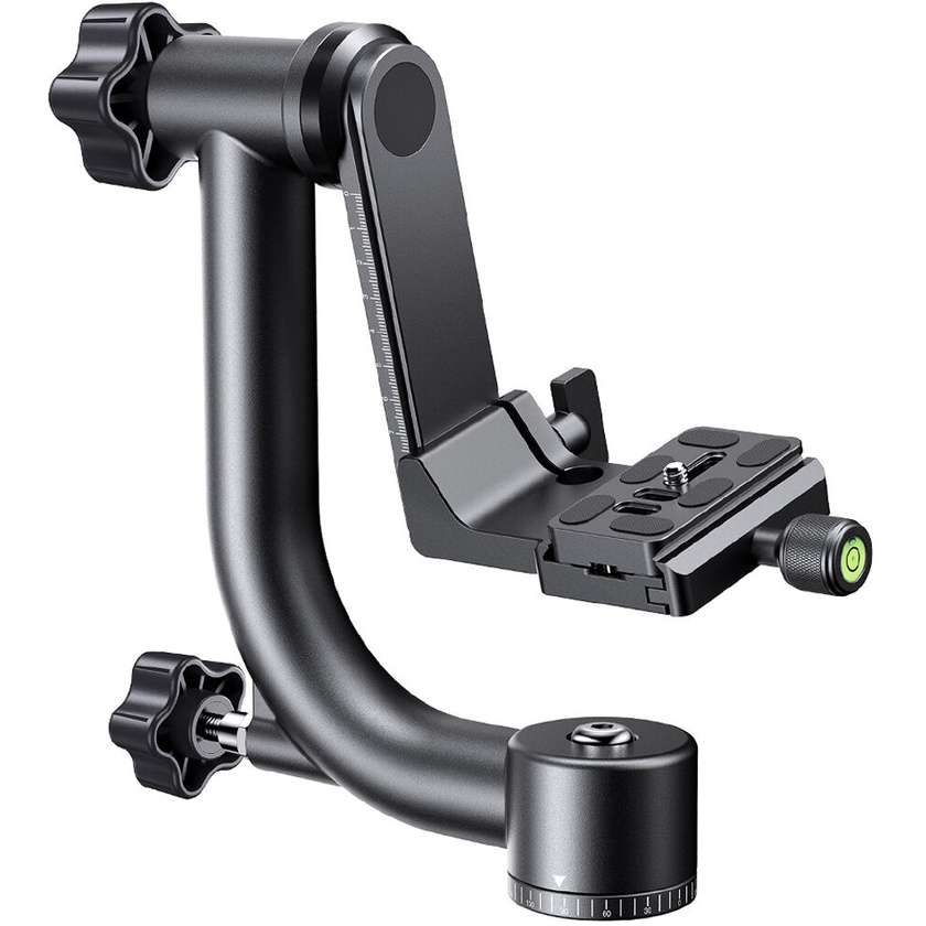 K&F Concept Gimbal Tripod Head with Arca-Type QR