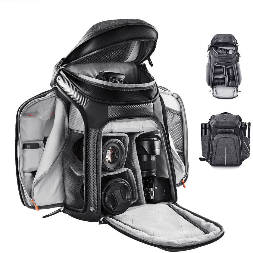 K&F Concept 2-Camera Backpack (Grey)