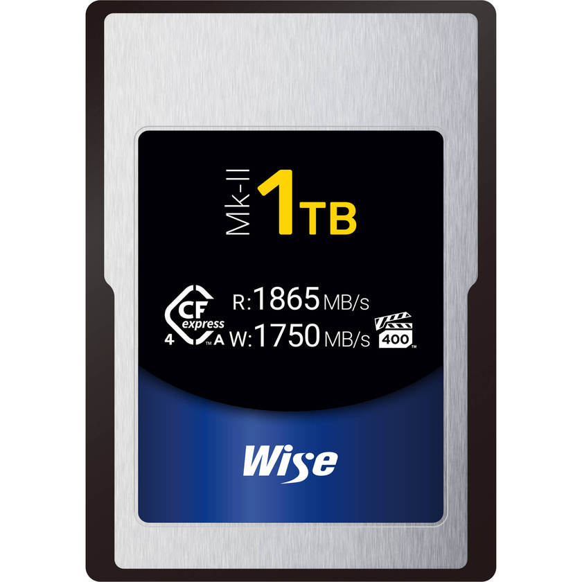 Wise Advanced 1TB CFexpress 4.0 Type A Memory Card