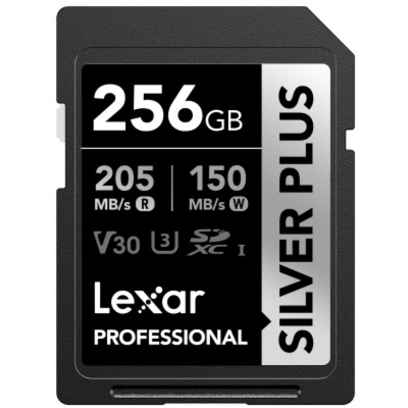 Lexar Professional 256GB SILVER PLUS SDXC UHS-I Card